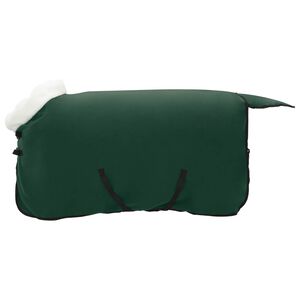 vidaXL Koc dla Koni Pełny ciemnozielony 75 cm Polarowy fleece