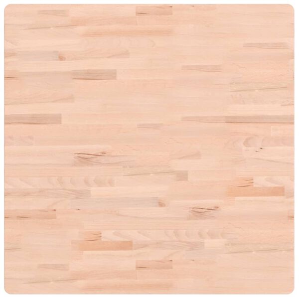 vidaXL Blat do stołu, 80x80x1,5 cm, kwadratowy, lite drewno bukowe
