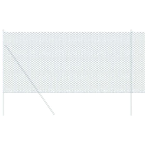 vidaXL Ogrodzenie heksagonalne Zielony 1 x 10 m PVC