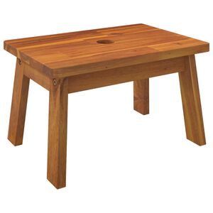 vidaXL Schodek, 38x26x22 cm, lite drewno akacjowe