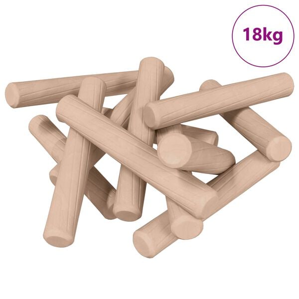 vidaXL Drewniane kołki 24000 pcs Brązowy Lite drewno