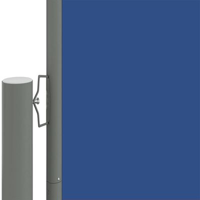 vidaXL Zwijana markiza boczna, niebieska, 160x1200 cm