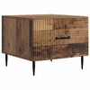 vidaXL Stolik kawowy Stare drewno 49 x 50 x 40 cm Drewno inżynieryjne