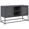 vidaXL Szafka pod telewizor, antracytowa, 100,5x39x60,5 cm, stalowa