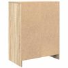 vidaXL Komoda Sonoma Oak 57x34x76 cm Drewno klejone