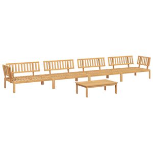 vidaXL 5-cz. zestaw wypoczynkowy do ogrodu, drewno akacjowe