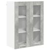 vidaXL Szafka wisząca Betonowy szary 60 x 31 x 80 cm