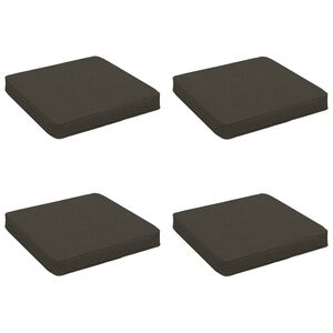 vidaXL Poduszki siedzące 4-częściowe VUGHT 4 pcs 100% poliester