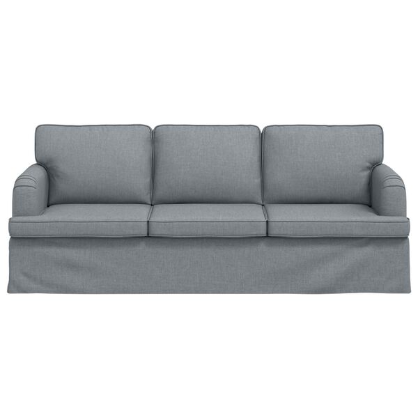 vidaXL Sofa Jasnoszary