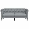 vidaXL Sofa Jasnoszary 182,5 x 74,5 x 74,5 cm Poliester