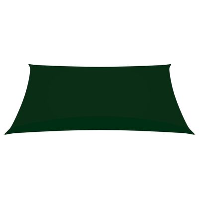 vidaXL Prostokątny żagiel ogrodowy z tkaniny Oxford, 2x4 m, zielony