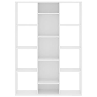 vidaXL Przegroda/regał, biały, 100x24x140 cm, materiał drewnopochodny