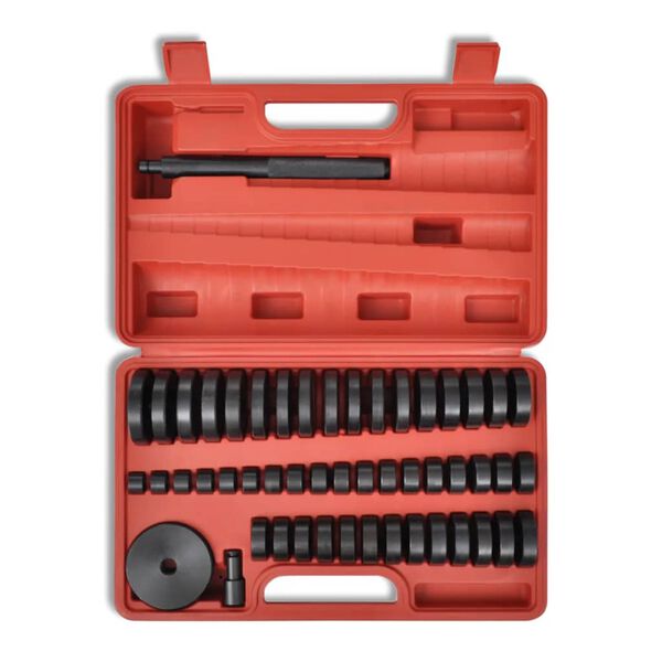 vidaXL Zestaw naprawczy do łożysk/uszczelek, 51 elementów, 18-65 mm