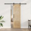 vidaXL Drzwi przesuwne ORKDAL Brązowy 61 x 198,5 cm