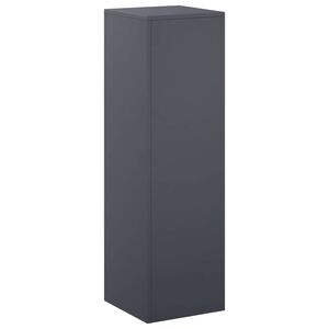vidaXL Stojak na rośliny antracytowy 30 x 30 x 100 cm Stal nierdzewna