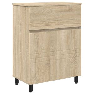 vidaXL Jednostka toaletowa dąb Sonoma 60 x 35 x 80 cm