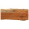 vidaXL Blat do stołu, 100x40x3,8cm, drewno akacjowe, naturalna krawędź