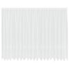 vidaXL Firanka Koronkowa z zasłonami Biały 240 x 500 cm Poliester