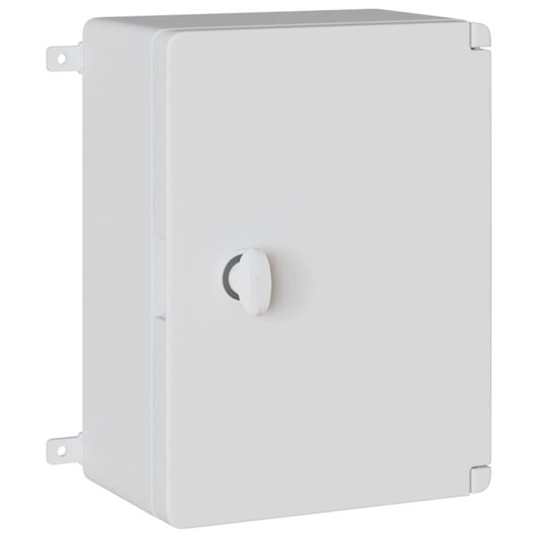 vidaXL Szafka kontrolna Szary 21 x 13 x 28 cm Plastik ABS