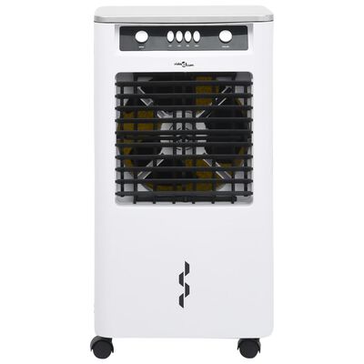 vidaXL Przenośny klimatyzer 3-w-1, biało-czarny, 73x38x30,5 cm, 80 W