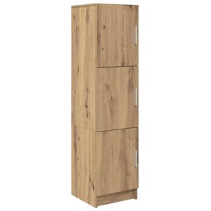 vidaXL Highboard Dąb rzemieślniczy 31.5 x 32 x 122.5 cm