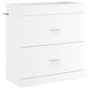 vidaXL Szafka pod zlewem w łazience Biały 78,5 x 37,5 x 81 cm
