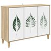 vidaXL Bufet HANAU Sonoma 102 x 33 x 75 cm Drewno inżynieryjne