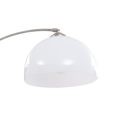 vidaXL Lampa łukowa, 60 W, srebrna, E27, 200 cm