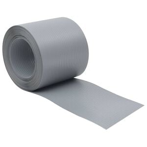 vidaXL Osłony na ogrodzenie, 10 szt., 252,5x19 cm, szare, PVC