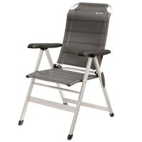 Outwell Krzesło składane Ontario, szare, 61x70x105 cm, 410078