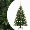 vidaXL Sztuczna choinka z bombkami 120 cm 150 LED Ciepła biel