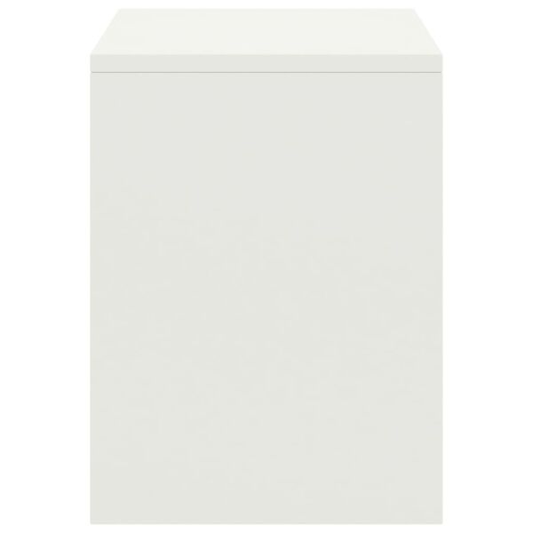 vidaXL Szafki nocne, 2 szt., białe, 35x30x40 cm, drewno sosnowe