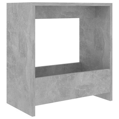 vidaXL Stolik boczny, szarość betonu, 50x26x50 cm, płyta wiórowa