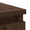 vidaXL Komoda z szufladami Brązowy dąb 71x35x84 cm Drewno klejone