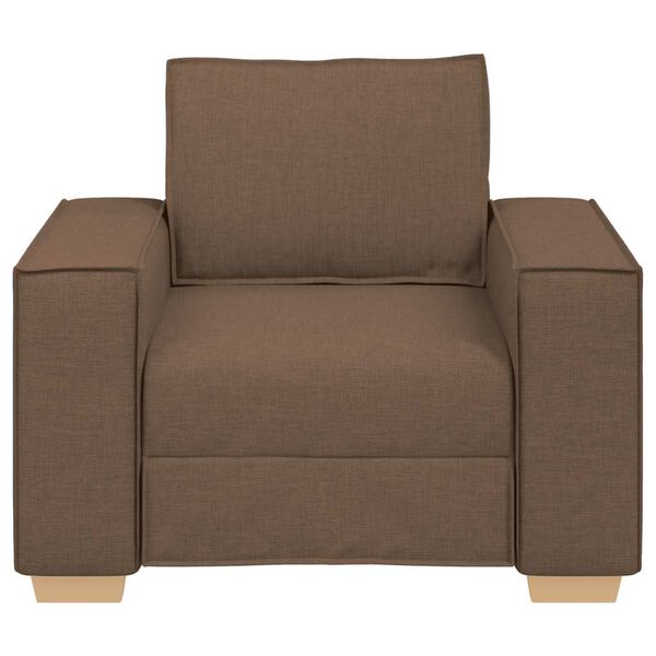 vidaXL Sofa Fotel Brązowy 100x78x84 cm Tkanina