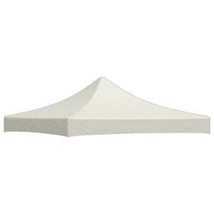 vidaXL Dach namiotu imprezowego, 3 x 3 m, kremowy