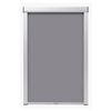 vidaXL Roleta zaciemniająca, szara, 206