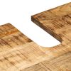 vidaXL 2-cz. zestaw mebli łazienkowych, surowe drewno mango