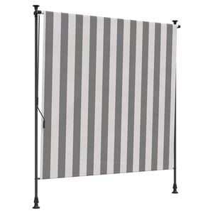 vidaXL Zewnętrzna Roleta Rolkowa Antracytowy i biały 100 x 270 cm
