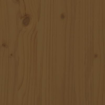 vidaXL Łóżko dla seniora, miodowy brąz 180x200 cm, lite drewno sosnowe