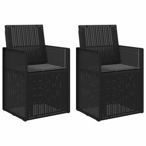 vidaXL Krzesła do ogrodu 2 pcs antracytowy PP