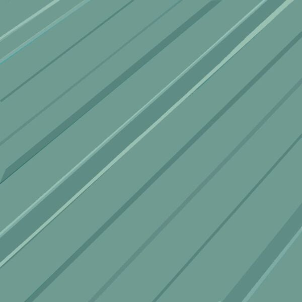 vidaXL Panele dachowe ze stali galwanizowanej, 12 szt., zielone