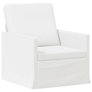 vidaXL Sofa pojedyncza Biały 70 x 81 x 82 cm tkanina