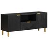 vidaXL Szafka pod telewizor, czarna, 105x33x46 cm