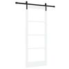 vidaXL Drzwi przesuwne ORKDAL Biały 83 x 202 cm