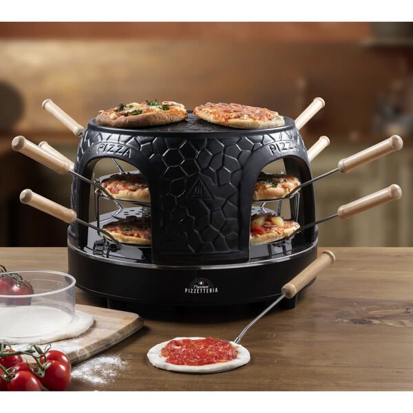 Bestron Piecyk do pizzy dla 8 os&oacute;b APD800Z, 1150 W, czarny