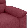 vidaXL Sofa Fotel Wino Czerwone 100x81x84 cm Tkanina