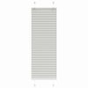 vidaXL Roleta plisowana jasnoszara 50x100 cm Szerokość tkaniny 49,4cm