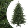 vidaXL Sztuczna choinka z zawiasami 120 cm PVC i Metal zielony