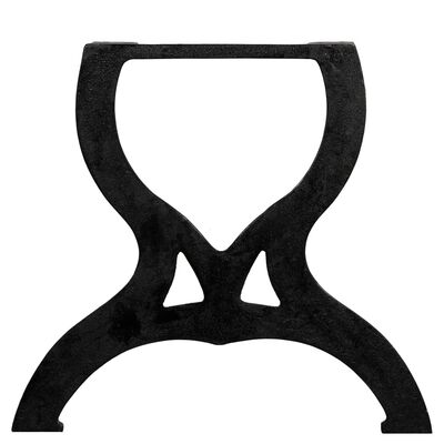vidaXL Nogi do stolika kawowego, 2 szt., w kształcie litery X, żeliwo